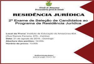 Imagem da notícia - Horário e Local de Prova.