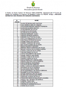Imagem da notícia - Relação Definitivas dos Pedidos de Isenções Deferidos.