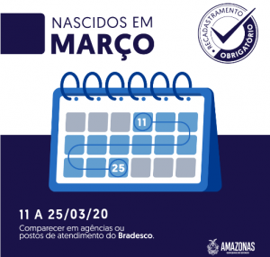 Imagem da notícia - Recadastramento obrigatório para servidores nascidos em março inicia nesta quarta-feira (11/03)